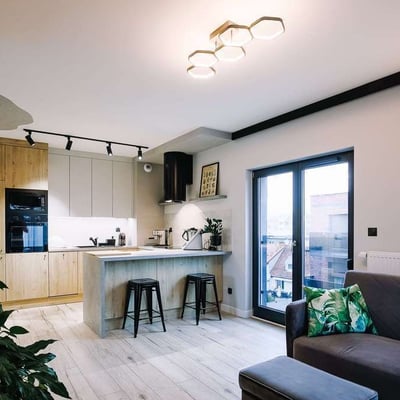 Miete einer modernen 2-Zimmer-Wohnung, 48 m², Tarnogaj, Breslau, Polen